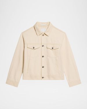 Helmut Lang Classic Denim Trucker Jacket - Natural