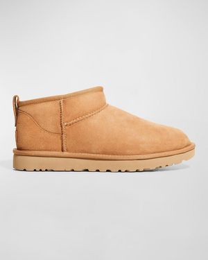 UGG Classic Ultra Mini Booties - Gray