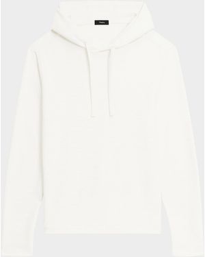Theory Apos;S Delroy Performance Jersey Hoodie - White
