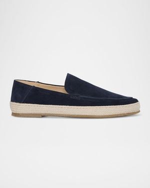 Paul Stuart Apos;S St. Croix Suede Espadrilles - Blue