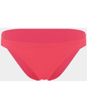 Eres Fripon Solid Low-Rise Hipster Bikini Bottoms - Pink