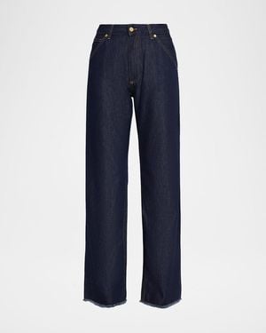 DARKPARK Lara Relaxed-Fit Carpenter Jeans - Blue