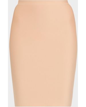 Commando Two-Faced Tech High-Rise Half Slip - Natural