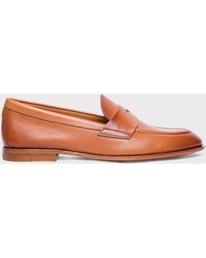 Santoni Famed Loafers - Orange