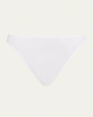 Videris Lingerie Whitney Mid-Rise Bikini Briefs - Natural