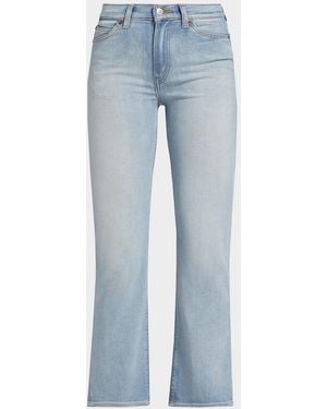 RE/DONE 70S Crop Boot-Cut Jeans - Blue
