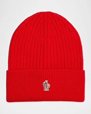 Marni Apos;S Ribbed Virgin Wool Beanie - Red