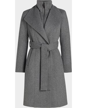 Mackage Norita Wool Belted Coat - Gray