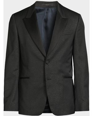 Paul Smith Apos;S Metallic Woven Dinner Jacket - Black