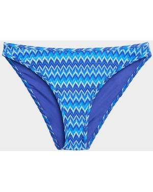 Ramy Brook Wave Isla Bikini Bottoms - Blue