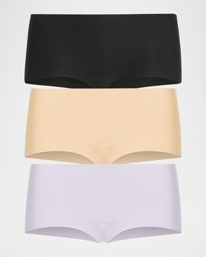 Commando Butter Stretch Hipster Briefs, Set Of 3 - Purple