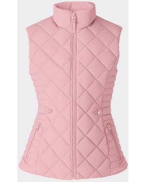 Mackage Stefania Diamond-Quilted Down Vest - Pink