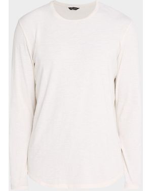 Monfrere Apos;S Dann Long-Sleeve Crewneck T-Shirt - Natural
