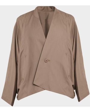 IM MEN Apos;S Swing One-Button Jacket - Brown