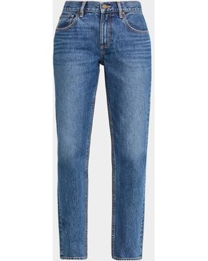 Ramy Brook Milla Straight-Leg Ankle Jeans - Blue