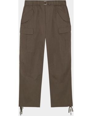 Jonathan Simkhai Garrett Wide-Leg Cargo Pants - Brown