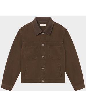 FRAME Apos;S Canvas Utility Jacket - Brown
