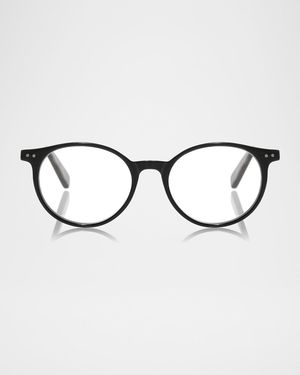 Eyebobs Case Closed Plaid Acetate Reading Glasses - Brown