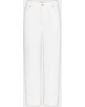 FRAME X Sotheby & Apos;S The Essential Straight-Leg Pants - White