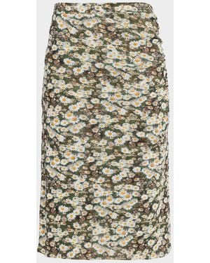 Stella McCartney Daisy Mesh Skirt - Multicolor