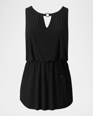 Magicsuit Solid Effie One-Piece Swim Dress - Black