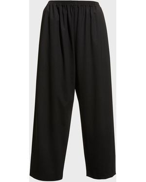 Eskandar Japanese Pants - Black