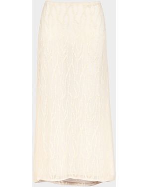 ViX Quinn Maxi Skirt Coverup - Natural