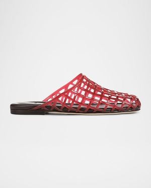Vince Barcelona Jelly Slides - Red