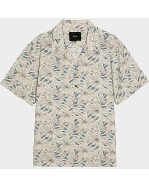 Rails Apos;S Rhodes Floral Camp Shirt - White