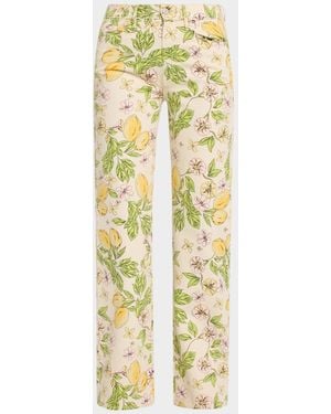 Mother The Kick It Jeans - Metallic