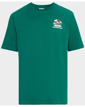 CASABLANCA Graphic T-Shirt - Green
