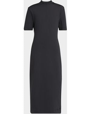 Moncler Genius X Ee72 By Edward Enninful Midi Dress - Black