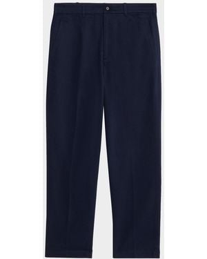 dunhill Apos;S Cotton Twill Straight-Leg Chino Pants - Natural