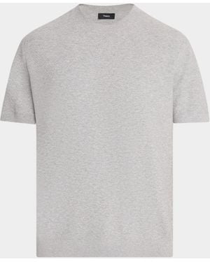Theory Apos;S Soris Crewneck T-Shirt - White