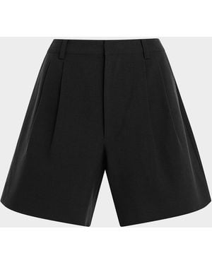 SER.O.YA Elara Tailored Shorts - Black