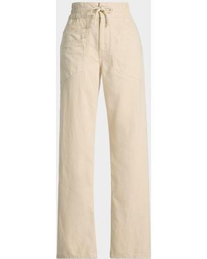 Ba&sh Fima Drawstring Pants - Natural