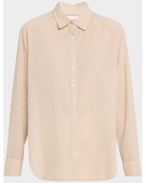 Xirena Beau Button-Down Cotton Shirt - Natural