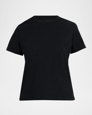 Moussy Basic Crewneck Tee - Black