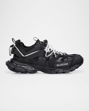 Balenciaga Apos;S Track Hike Low-Top Sneakers - Black