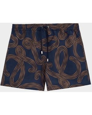 Loewe Apos;S X Paula & Apos;S Ibiza Swim Shorts - Blue