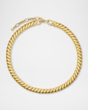 David Yurman Sculpted Cable Necklace - Metallic