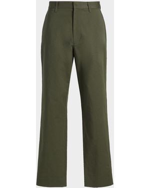 Vince Apos;S Louie Straight-Leg Chino Pants - Green