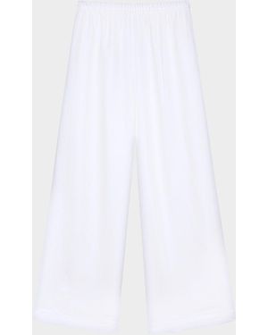 Anine Bing Roslyn Wide-Leg Pants - White