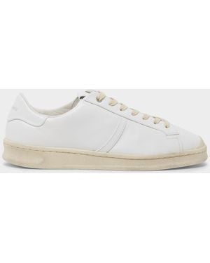 Jil Sander Apos;S Leather Low-Top Sneakers - White