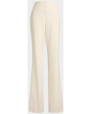 Ralph Lauren Alandra Wool Crepe Pants - White