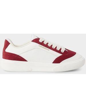 CASABLANCA Apos;S Del Mar Colorblocked Suede Low-Top Sneakers - Pink
