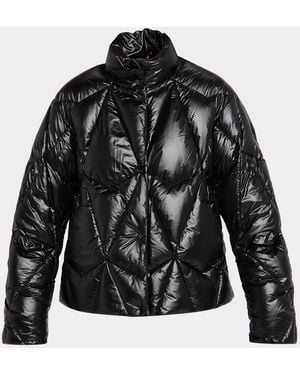 Moose Knuckles Lightweight Iceberg Quilt Down Jacket - Black