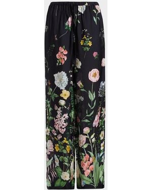 Cara Cara Printed Drawstring Pants - Multicolor