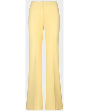 Smythe Classic Straight-Leg Pants - Yellow