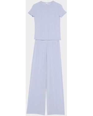 Skin Dreamy Organic Cotton Baby Tee & Pants Set - White